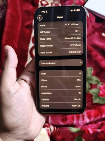 Apple iPhone 16 Pro Max JV 100% Health