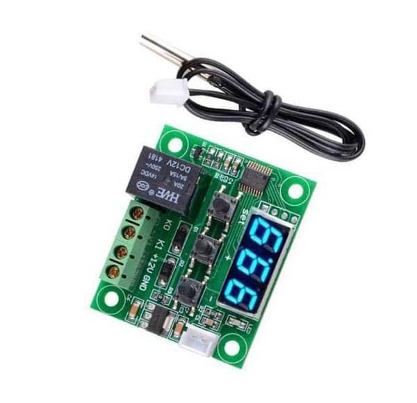 W1209 Thermostat 12V – Blue Display Temp Controller