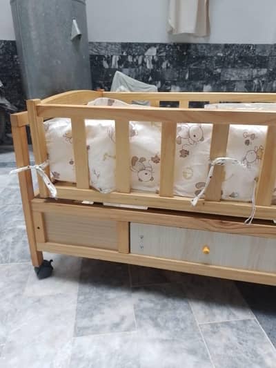 Baby wooden Cart and swing