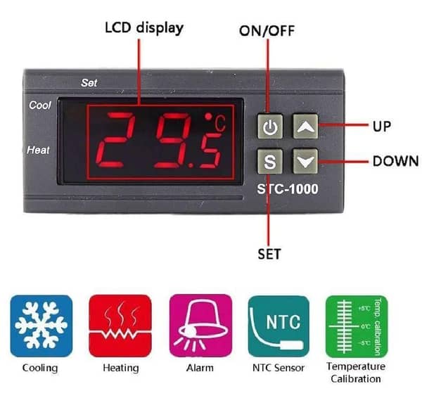 STC-1000 Digital Temperature Controller