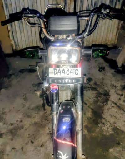 all ok United 70 cc red colour all clear