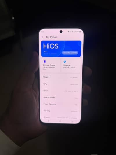 Tecno Spark 40 pro 8/256  with 8 month warranty