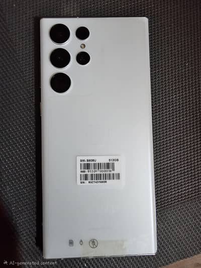 Samsung S22 Ulltra 12GB 512GB Dual Sim