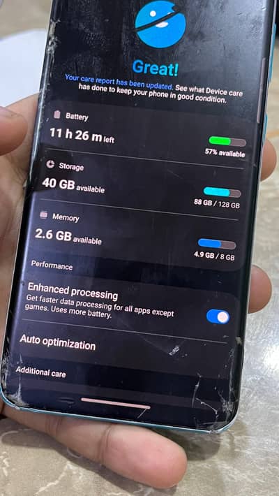 Samsung s20 8Ram 128Rom Non PTA