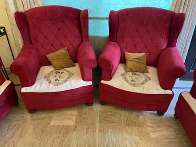 Sofa Set 3 + 2 + 1 +1 (Seven Seater)