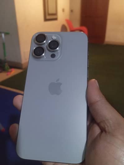 iPhone 15 pro max 256gb Non Pta Natural Titanium.