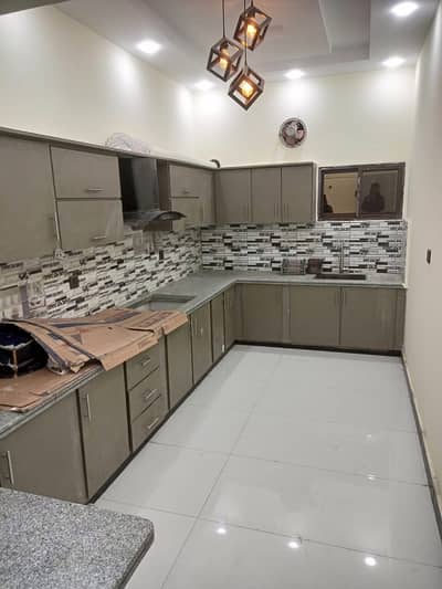 4 bed drawing lounge 400 yard 1st floor Portion For Rent in block D North Nazimabad