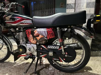 Honda 125 2024 Fresh Condition With Extra Saman only 7 hazer km origna