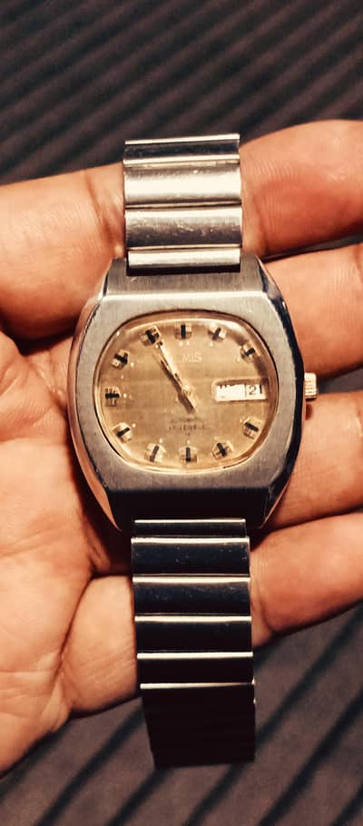 JEMIS vintage watch japan made 5021-0190