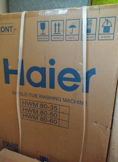 Haier Brand new box pack washing machine for sale