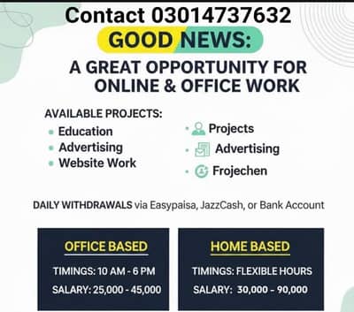 Online home base work