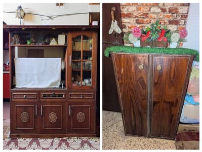 polished divider and cupboard both in 15k