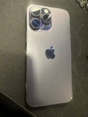 14 PRO MAX. GREY. USED