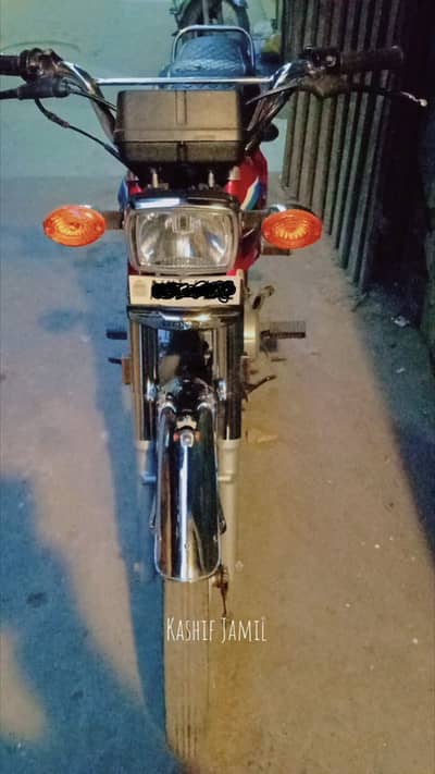 Honda CG 125 red 2014 April purchase