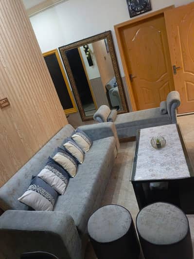 sofaa cum bed,setee with cushion stool