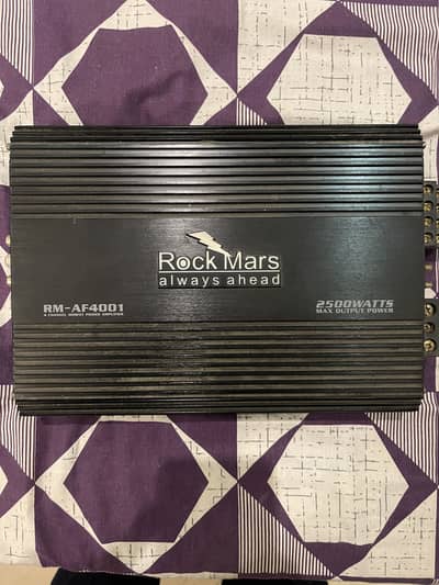 Rock Mars 4 Channel Amplifier
