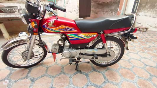 Honda bike 70 cc urgent for sale model 2020 WhatsApp 03279526967
