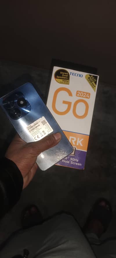 tecno spark go 2024 4/64 complete box 03098121908