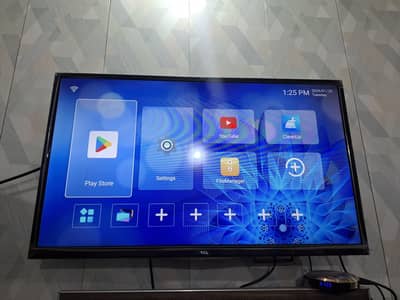 TCL 32D310 led with android box x6 pro