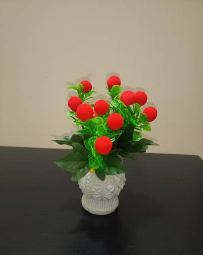 artificial flower pots