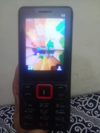 Qmobile all ok orignal pta approved duel sim and  memory card opection