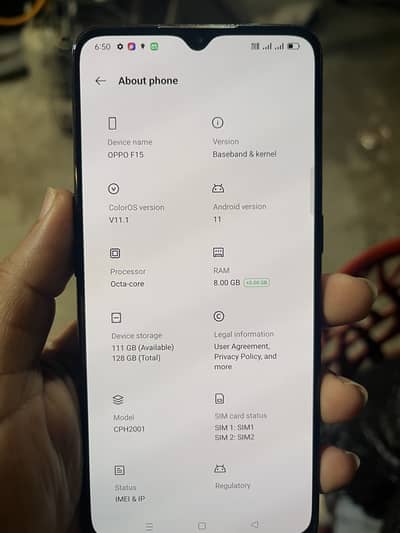 Oppo F15    (03127386743)