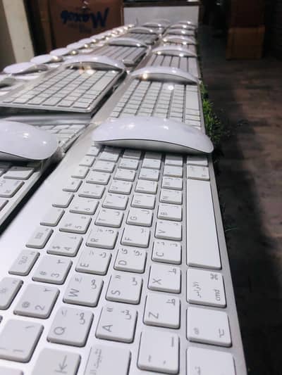 Apple Magic keyboard and mouse one Pair.