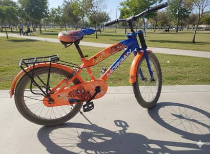  Kids Spider-Man Cycle – Good Condition