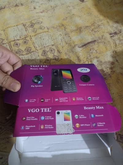 vgo tel | PTA approved | keypad phone | new