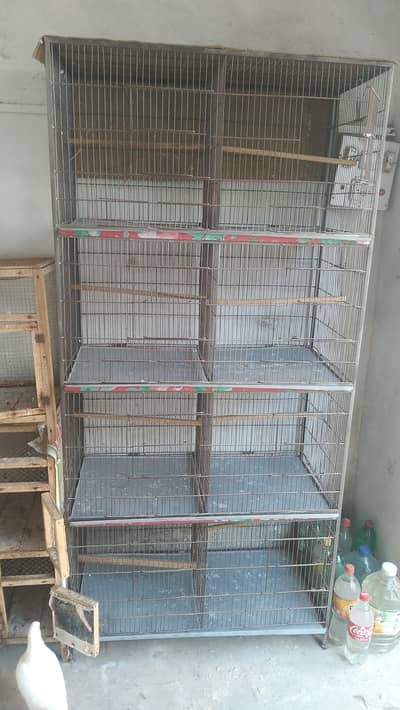 Iron Cage for sale bht kam use kia hai