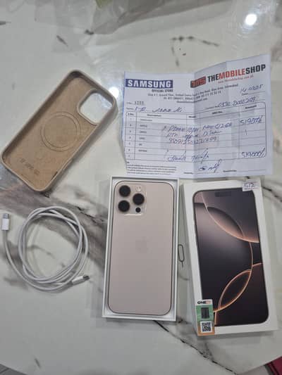 iPhone16 Pro Max 512GB condition 10/10