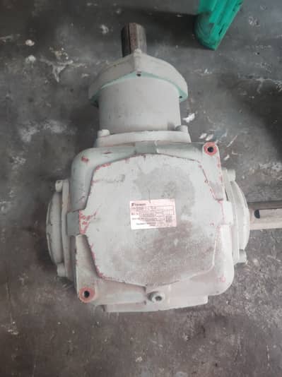 3 phase 15 HP Mptor plus 30 HP Gear  and 3 to 1 Gear reducer for sale