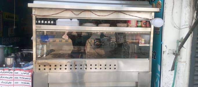 Burger Shwarma Counter For sale