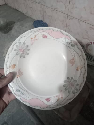 used dinner set