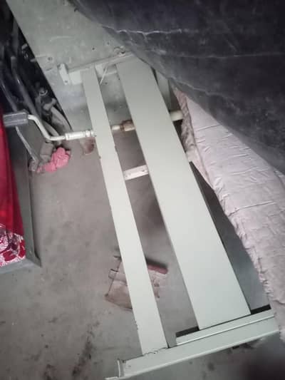 patient bed with mattress