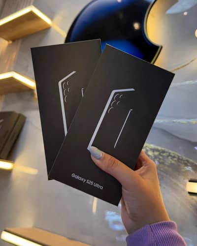 Samsung S25 Ultra 5G 12/512 Dual sim Official PTA approved with box