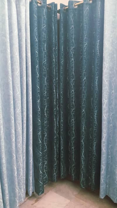 New curtains self patterned