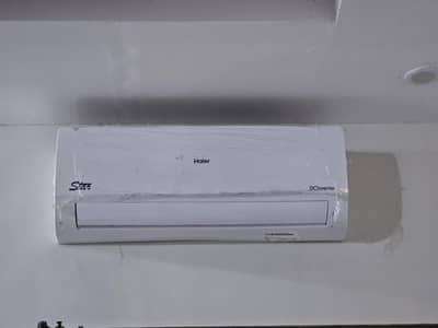 Haier 1 Ton DC Inverter Only 1 Season Used.