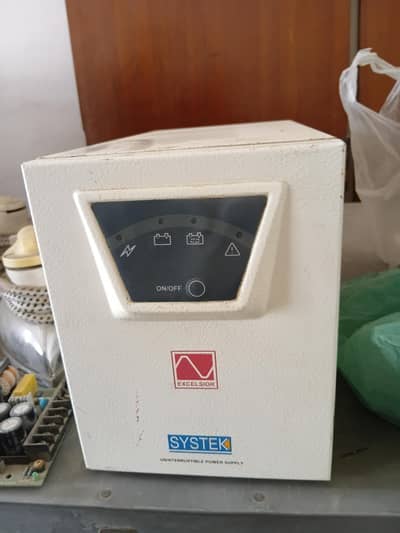 SYSTEK Excelsior Series UPS 24V – 600W | Fully Working