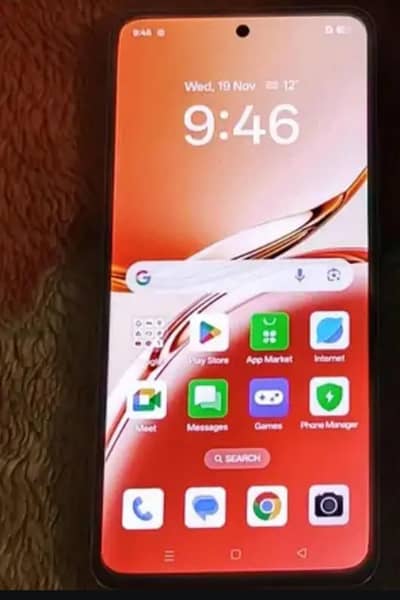 RENO 12F 5G WITH BOX AND CHARGER