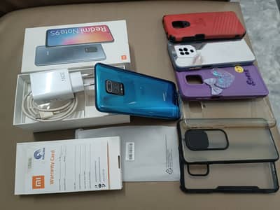 Xiaomi Redmi Note 9S Official PTA, Box , Charger Genion