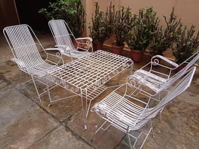 Lawn Chair Set (In High Gauge Metal)  ::::  ::::  0321-5591269