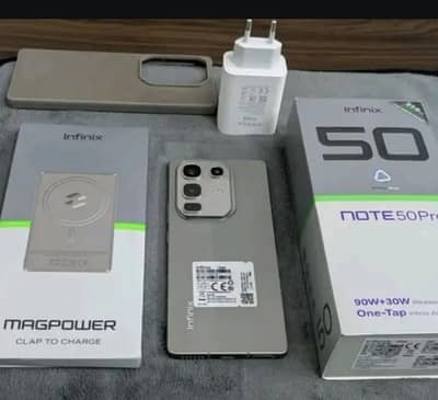 infinix note 50 pro 24/256 gb complete box