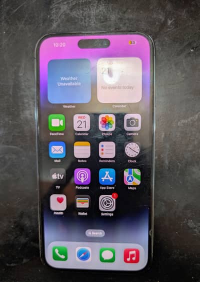 iphone 14 pro max 128 GB Deep Purple (Scratchless)