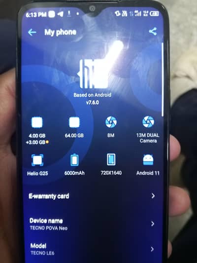 tecno pova neo