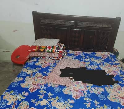 Wooden Bed Set For Sale