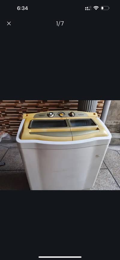 Washing machine with dryer
