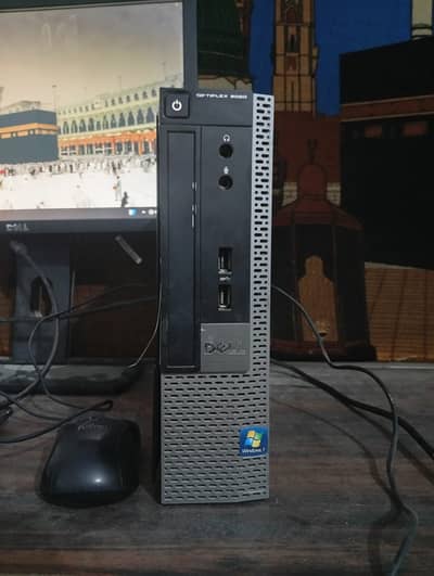 Dell Mini Desktop PC i3 4th Gen | 250GB SSD | 4GB RAM
