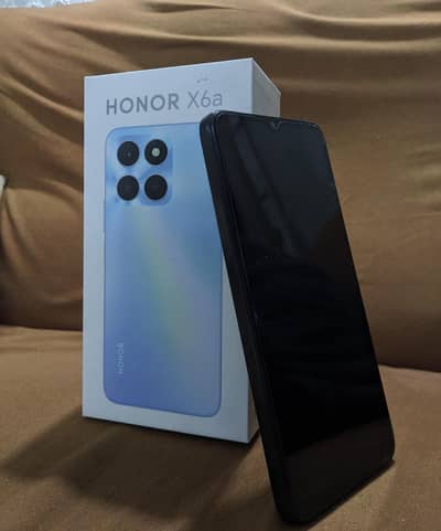 Honor x6a with box