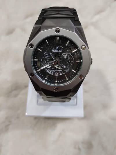 Hublot unique stainless steel
